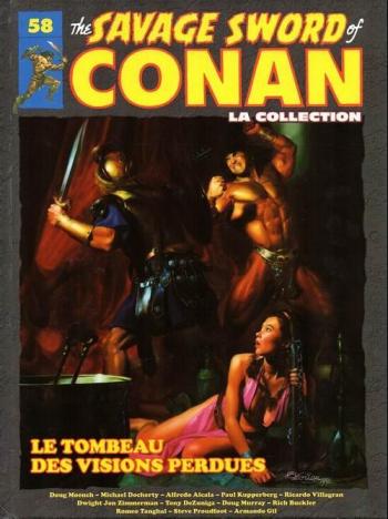 Couverture de l'album The savage sword of Conan - La collection - 58. Le tombeau des visions perdues