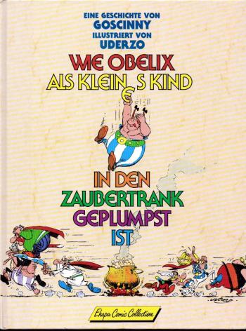 Couverture de l'album Astérix (en allemand) - HS. wie obelix als kleines kind in den zaubertrank geplumpst ist