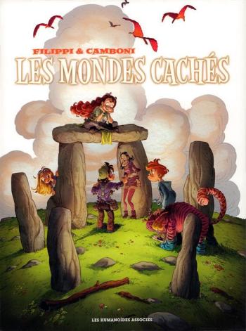 Couverture de l'album Les Mondes cachés - COF. Coffret tomes 1 à 4