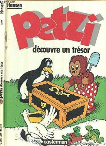 Couverture de l'album Petzi (Deuxième série) - 5. Petzi découvre un trésor