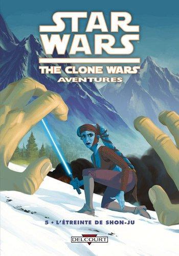 Couverture de l'album Star Wars The Clone Wars Aventures - 5. L'étreinte de Shon-Ju