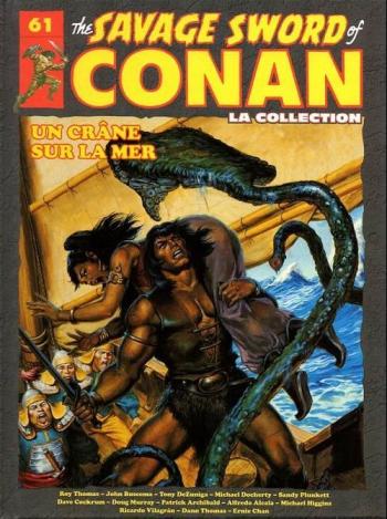 Couverture de l'album The savage sword of Conan - La collection - 61. Un crâne sur la mer