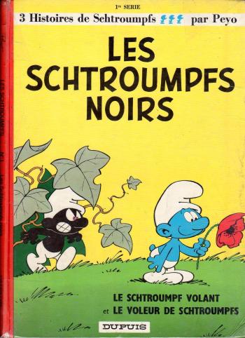 Couverture de l'album Les Schtroumpfs - 1. Les Schtroumpfs noirs