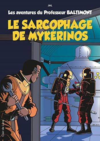Couverture de l'album Les Aventures du Professeur Baltimont - 1. Le Sarcophage de Mykérinos