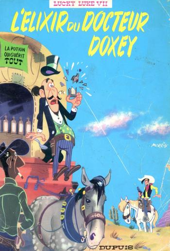 Couverture de l'album Lucky Luke (Dupuis) - 7. L'Élixir du docteur Doxey