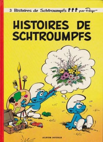 Couverture de l'album Les Schtroumpfs (France Loisirs) - 2. Histoires de schtroumpfs / Le cosmoschtroumpf