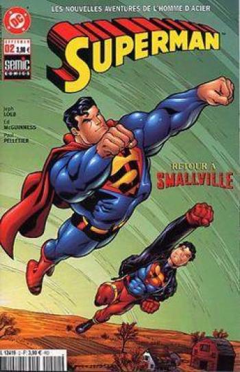 Couverture de l'album Superman Les Nouvelles Aventures de l'Homme d'Acier - 2. Retour à Smalville