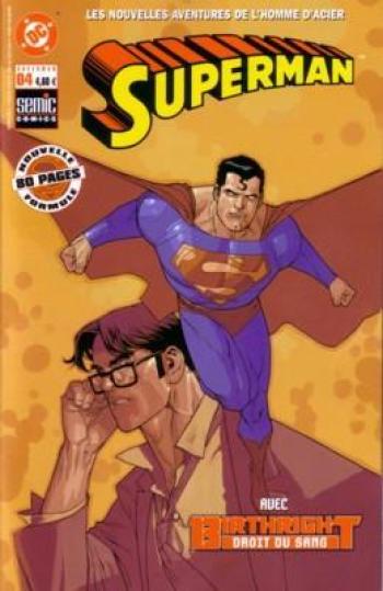 Couverture de l'album Superman Les Nouvelles Aventures de l'Homme d'Acier - 4. Avec Birthright