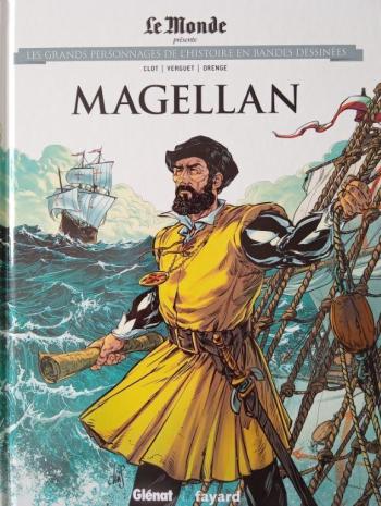 Couverture de l'album Les Grands Personnages de l'Histoire en BD - 33. Magellan