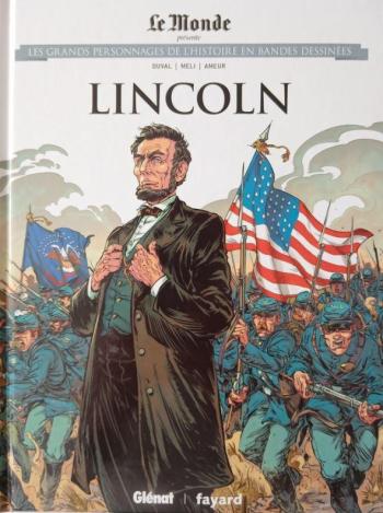 Couverture de l'album Les Grands Personnages de l'Histoire en BD - 34. Lincoln
