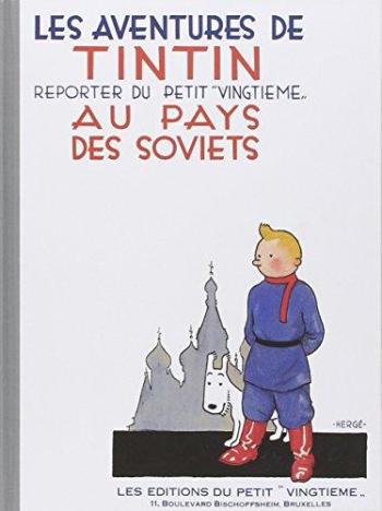 Couverture de l'album Les Aventures de Tintin - 1. Tintin au pays des soviets