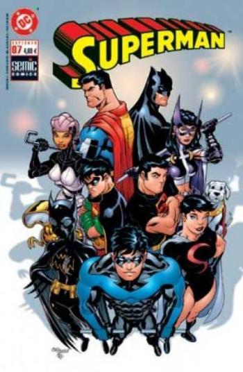 Couverture de l'album Superman Les Nouvelles Aventures de l'Homme d'Acier - 7. Avec Batman - Birthright