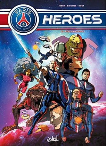 Couverture de l'album PSG Heroes - 2. Péril Galactique