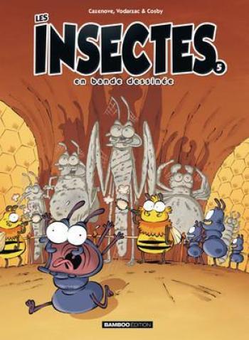 Couverture de l'album Les insectes en bande dessinée - 5. Tome 5