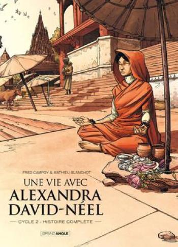 Couverture de l'album Une vie avec Alexandra David-Néel - COF. Coffret tomes 3 & 4
