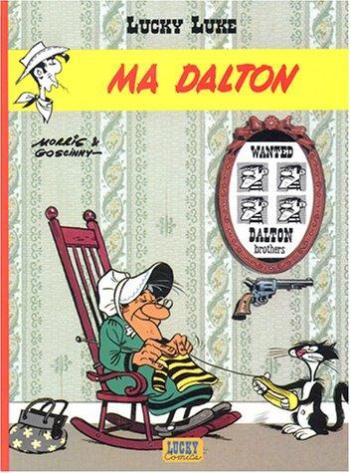 Couverture de l'album Lucky Luke (Lucky Comics / Dargaud / Le Lombard) - 7. Ma Dalton