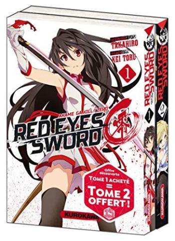 Couverture de l'album Red Eyes Sword - Akame ga Kill ! Zero - COF. Pack découverte Tomes 1-2