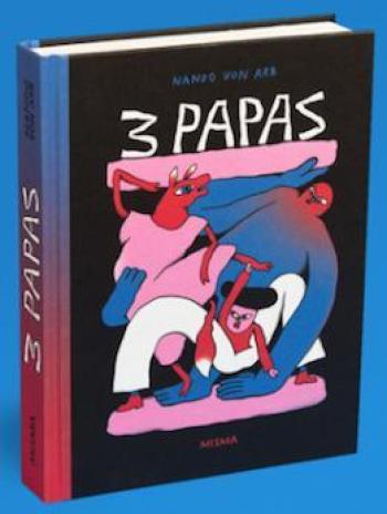Couverture de l'album 3 papas (One-shot)