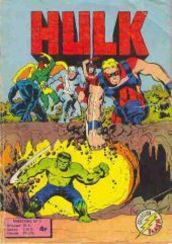 Couverture de l'album Hulk (1re Série - Arédit - Flash) - 3. Hulk n° 3