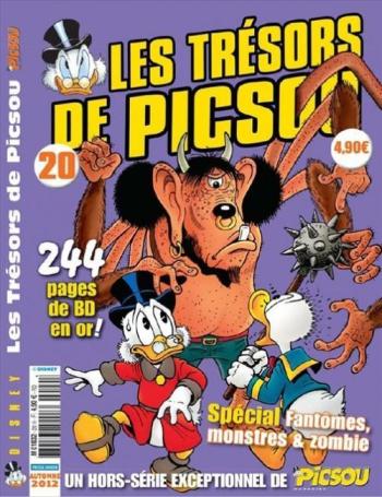 Couverture de l'album Picsou Magazine Hors Série - 20. Les Trésors de Picsou - Spéciale Fantôme, monstres & Zombie