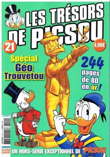 Couverture de l'album Picsou Magazine Hors Série - 21. Les Trésors de Picsou - Spéciale Géo Trouvetou