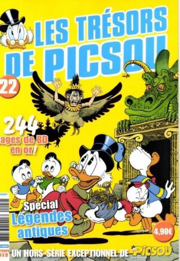 Couverture de l'album Picsou Magazine Hors Série - 22. Les Trésors de Picsou - Spéciale Légendes Antiques