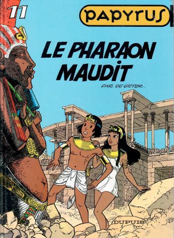 Couverture de l'album Papyrus - 11. Le Pharaon maudit