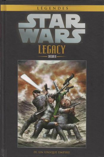 Couverture de l'album Star Wars (Collection Hachette) - 98. Legacy Saison II - IV Un unique Empire