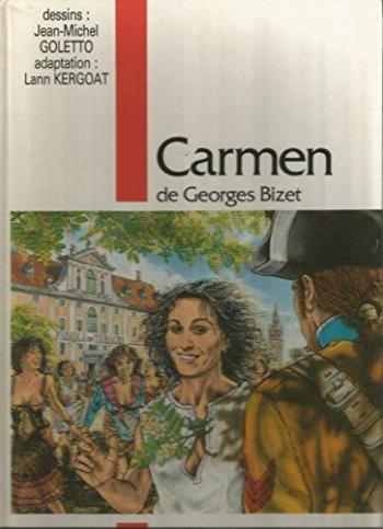 Couverture de l'album Opéra-Bandes dessinées - 1. Carmen de Georges Bizet