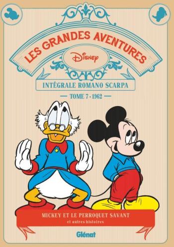 Couverture de l'album Les Grandes Aventures de Romano Scarpa - 7. 1962 - Le Perroquet savant et autres histoires