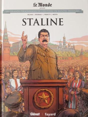 Couverture de l'album Les Grands Personnages de l'Histoire en BD - 37. Staline