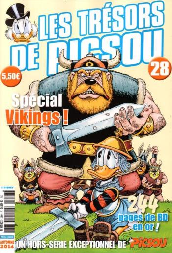 Couverture de l'album Picsou Magazine Hors Série - 28. Les Trésors de Picsou - Spécial Vikings !