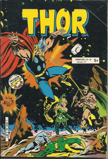 Couverture de l'album Thor (1e Série - Arédit) - 20. L'homme quadri-dimensionnel