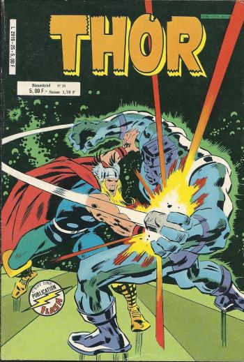 Couverture de l'album Thor (1e Série - Arédit) - 25. La menace des étoiles noires