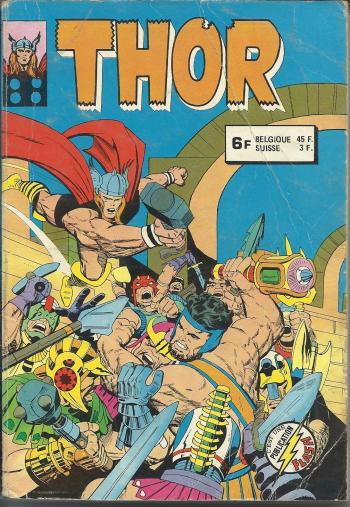 Couverture de l'album Thor (1e Série - Arédit) - INT. Bataille de Titans - Le verdict de Zeus
