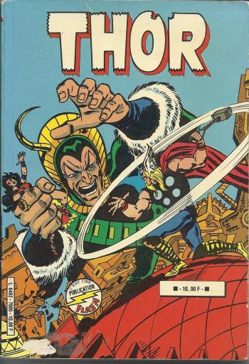 Couverture de l'album Thor (1e Série - Arédit) - INT. Sous la domination de Loki - L'homme quadri-dimensionnel
