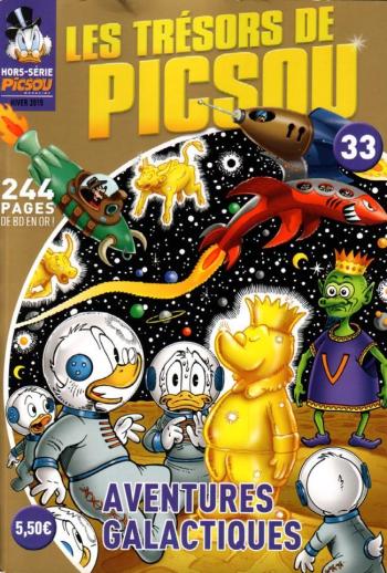 Couverture de l'album Picsou Magazine Hors Série - 33. Les Trésors de Picsou - Aventures Galactiques