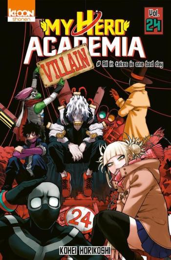 Couverture de l'album My Hero Academia - 24. All it takes is one bad day
