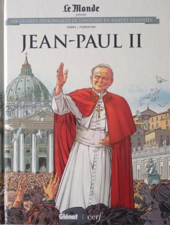 Couverture de l'album Les Grands Personnages de l'Histoire en BD - 38. Jean-Paul II