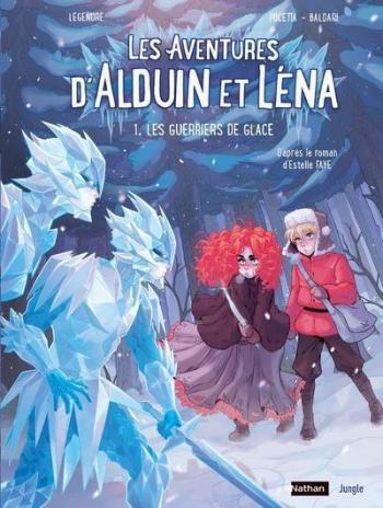 Couverture de l'album Les Aventures d'Alduin et Léna - 1. Les guerriers de glace