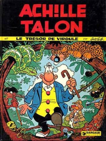 Couverture de l'album Achille Talon - 16. Achille Talon et le Trésor de Virgule