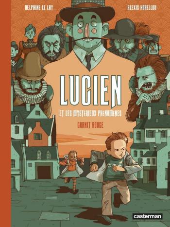 Couverture de l'album Lucien et les mystérieux phénomènes - 2. Granit rouge
