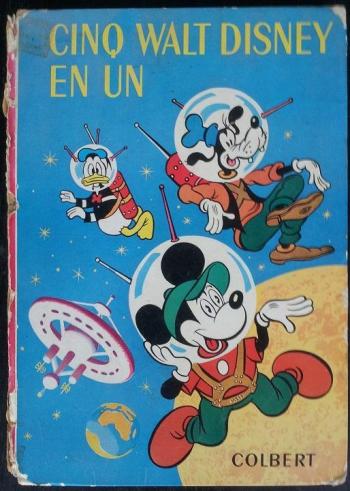 Couverture de l'album Les belles histoires Walt Disney (2ème série) - HS. Cinq Walt Disney en un