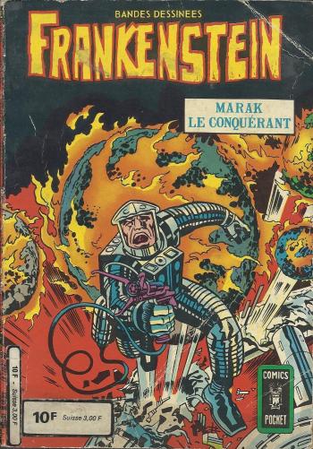 Couverture de l'album Frankenstein (Artima) - INT. Marak le conquérant - Intergalactica