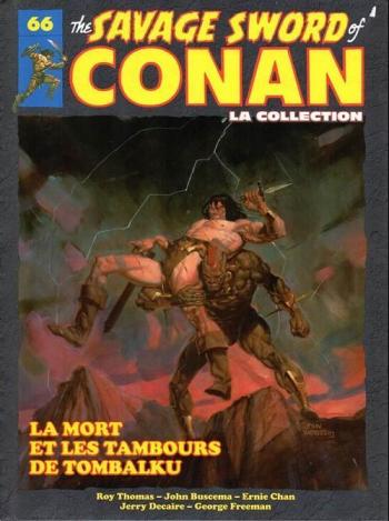 Couverture de l'album The savage sword of Conan - La collection - 66. La mort et les tambours de Tombalku