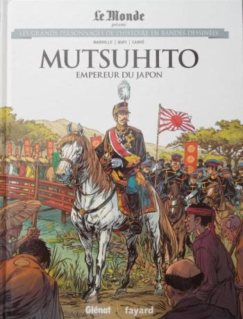 Couverture de l'album Les Grands Personnages de l'Histoire en BD - 39. Mutsuhito - Empereur du Japon