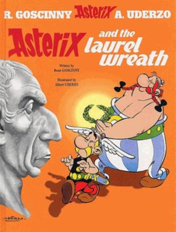 Couverture de l'album Astérix (in english) - 18. Asterix and the laurel wreath