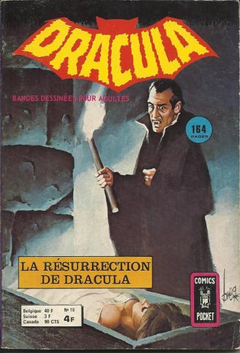 Couverture de l'album Dracula (Comics Pocket) - 10. La résurrection de Dracula