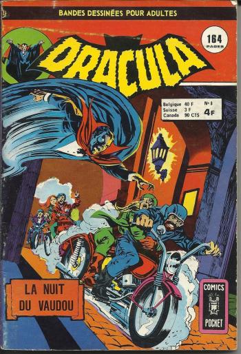 Couverture de l'album Dracula (Comics Pocket) - 8. La nuit du vaudou