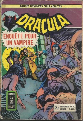 Couverture de l'album Dracula (Comics Pocket) - INT. Enquête pour un vampire - Le vampire et la chimère